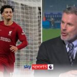 As Liverpool appeals, Jamie Carragher discusses the "big problem" with Curtis Jones' dismissal.