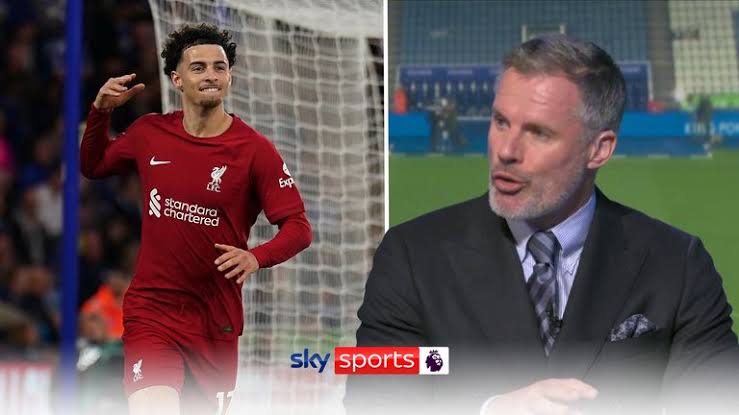 As Liverpool appeals, Jamie Carragher discusses the "big problem" with Curtis Jones' dismissal.