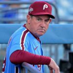 Phillies-manager-Rob-Thomson-looks-on