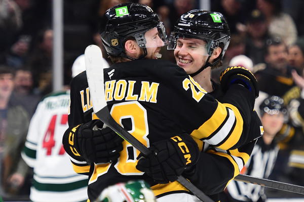 NHL: Minnesota Wild at Boston Bruins
